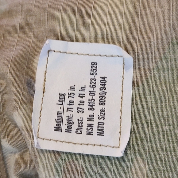 US Military Perimeter Insect Repellent Apparel Camo Perimeter Insect Guard Small - Picture 4 of 6